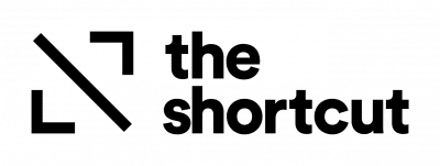 The Shortcut logo RGB black