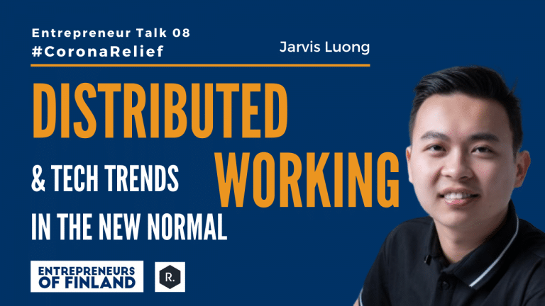 Jarvis Luong Reactron Trechnologies Entrepreneur Talk 08 CoronaRelief